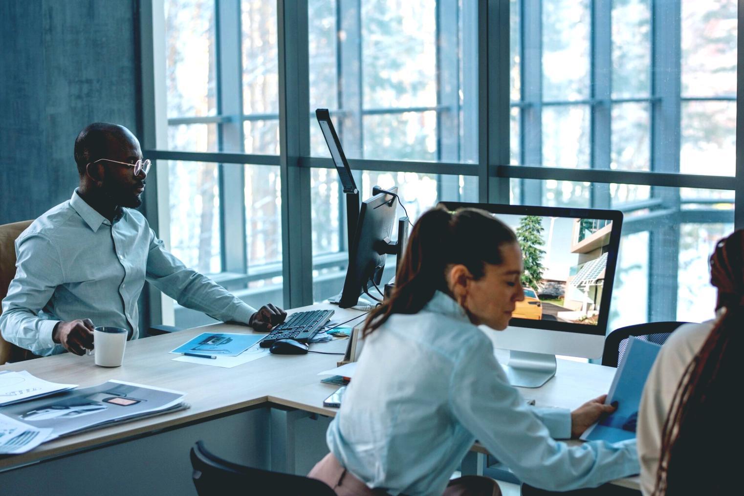 Современный офис Grakento Filomas в деловом центре Астаны